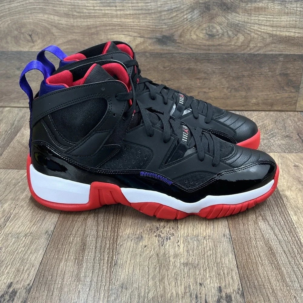 Jordan Two Trey Men's Sneakers Size 12 Black True Red Dark Concord DO1925-001